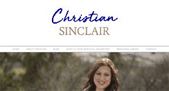 Desktop Screenshot of christiansinclair.com
